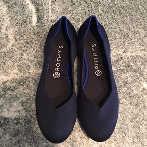 Rothy’s The Flat, Navy, size 10